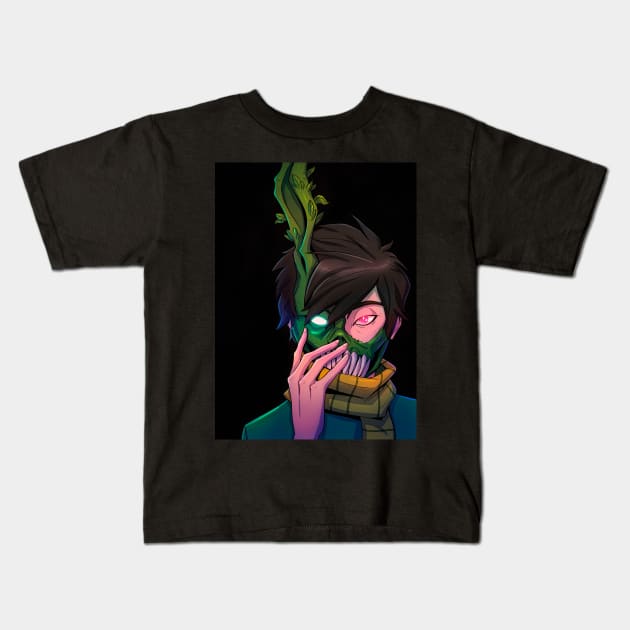 Sykkuno fan art Kids T-Shirt by dotrichan